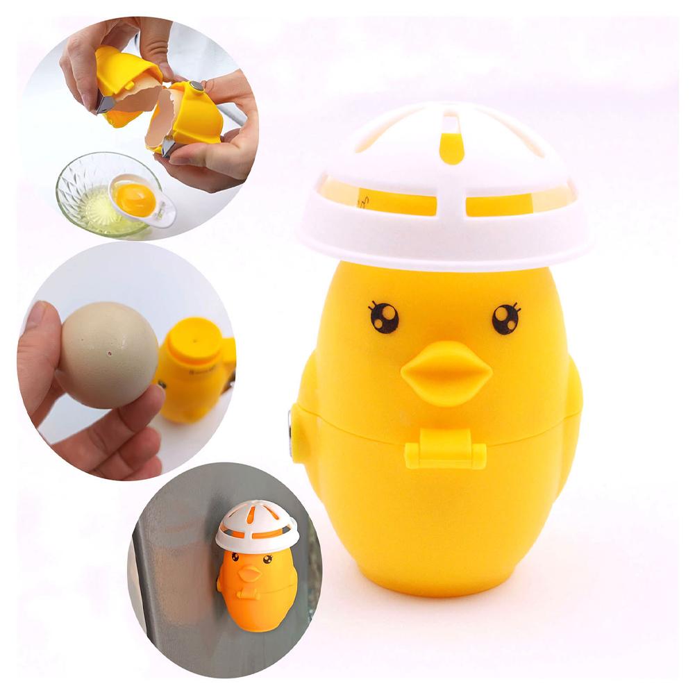 Egg Separator Tool - 4-w-1 Otwieracz do jajek kurzych, szybki