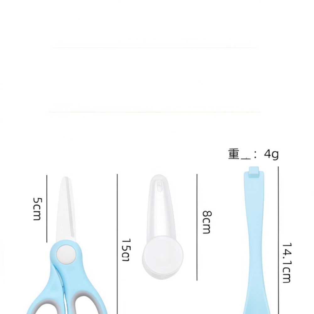 Kitchen Helper Gadgets - Nożyczki do karmienia niemowląt z ceramicznym