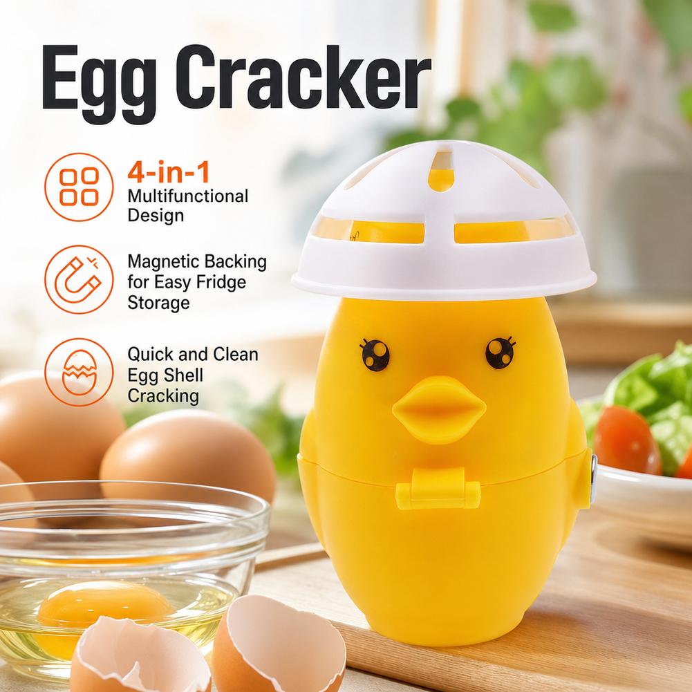4-w-1 Otwieracz do jajek kurzy – Egg Separator Tool recenzja i cena