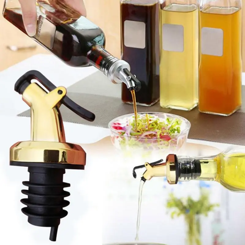 Złote korki do oliwy z oliwek, – Kitchen Gadgets Gold recenzja i cena