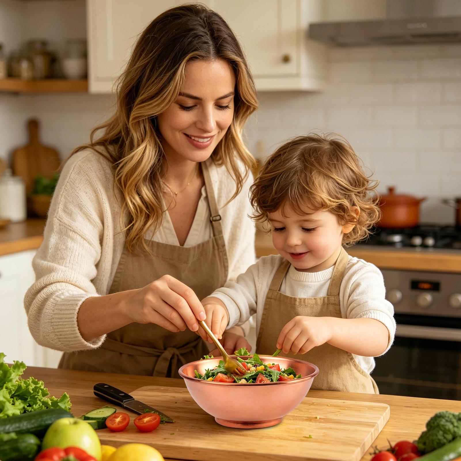 Miedziana miska Duże pojemniki – Kitchen Gadgets Organizer recenzja i cena
